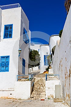 Sidi Bou Said â€“ white  town in Tunisia