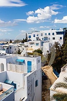 Sidi Bou Said â€“ white  town in Tunisia