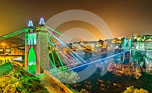 Sidi M`Cid Bridge across the Rhummel River in Constantine, Algeria