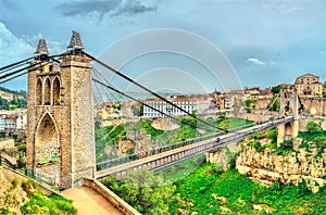 Sidi M`Cid Bridge across the Rhummel River in Constantine, Algeria