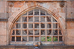 Sidi Saiyyed ni jali & x28;Mosque& x29; Ahmedabad