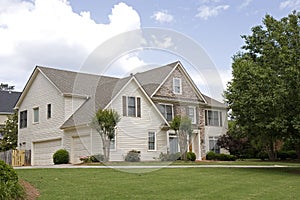 Siding and Stone House