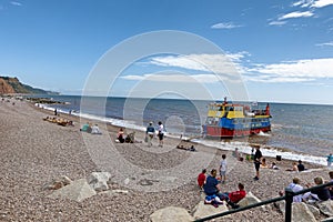 Sidmouth Beach, Sidmouth, Devon, UK