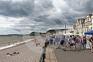 Sidmouth Beach, Sidmouth, Devon, UK