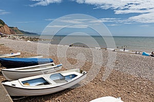 Sidmouth Beach, Sidmouth, Devon, UK
