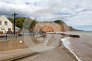 Sidmouth Beach, Devon, England, UK