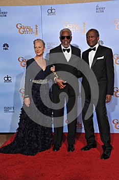 Sidney Poitier, Morgan Freeman, Helen Mirren