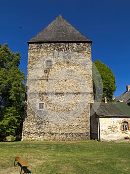 Siedlecin Tower in Poland