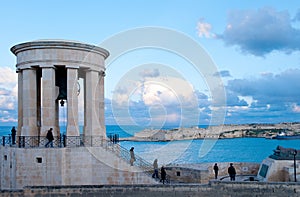 Siege Bell War Memorial, Valletta, Malta