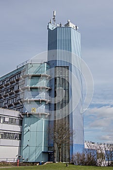 Siegen University with landmarks