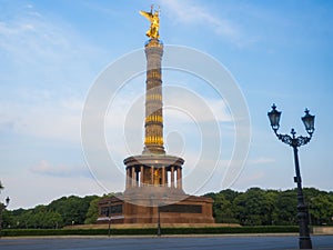The Siegessaule is the Victory Column in Berlin