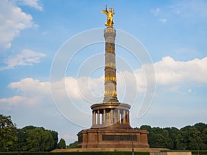 The Siegessaule is the Victory Column in Berlin