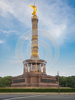 The Siegessaule is the Victory Column in Berlin