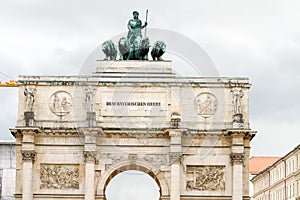 Siegestor in Munich photo