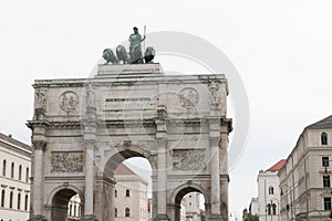 The Siegestor in Munich
