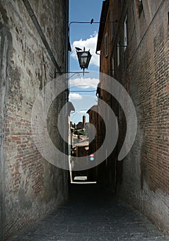 Siena alleyway