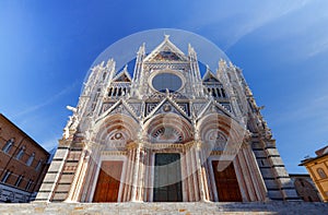 Siena. The Cathedral of the Blessed Virgin.