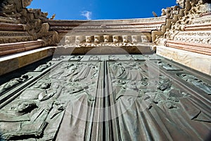 Siena cathedral gates