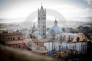 Siena Cathedral in Tuscany, Italy