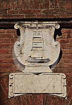 Siena, the city of the Middle Ages in Tuscany, Italy