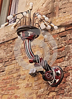 Siena, the city of the Middle Ages in Tuscany, Italy