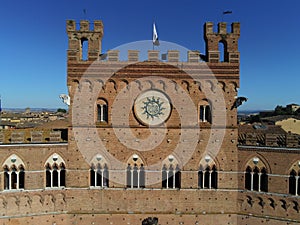 Siena drone aereal