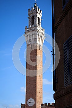 Siena, Italy. Torre del Mangia