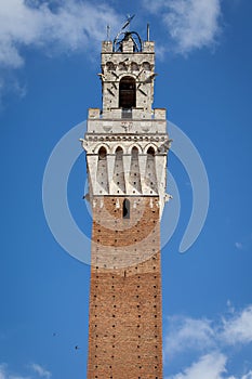 Siena, Italy. Torre del Mangia