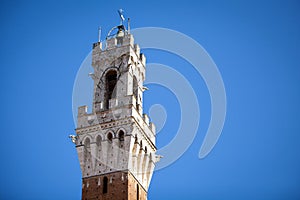 Siena, Italy. Torre del Mangia