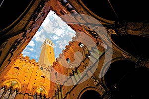 Siena, Palazzo Pubblico - Italy photo