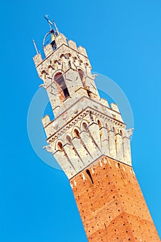 Siena, Torre del Mangia, Italy