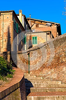 Siena Toscana Italy - Old Houses