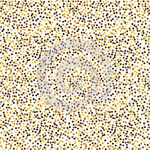 Sienna polka dot pattern.
