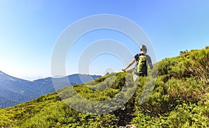 Sierra de Guadarrama landscape. Madrid, Spain