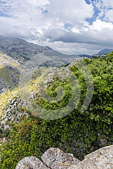 Sierra de Tramuntana mountains on Mallorca