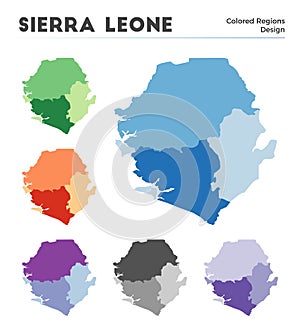 Sierra Leone map collection.