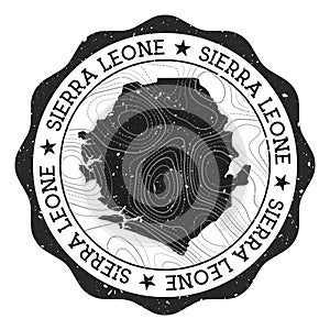 Sierra Leone outdoor stamp.