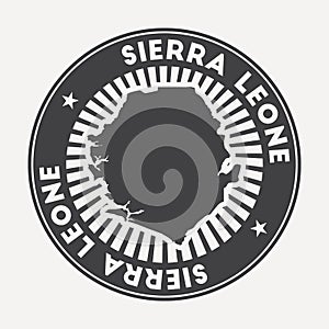 Sierra Leone round logo. photo