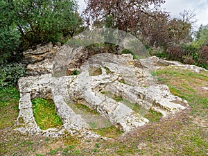 Sierra Martilla Archaeological site in Granada, Spain