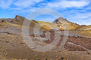 Sierra Negra Volcano, Galapagos, Ecuador photo