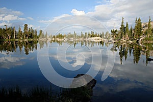 Sierra Nevada Lake Reflection