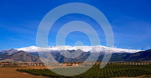 Sierra Nevada mountains in Granada