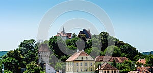 Sighisoara and Biserica din Deal photo