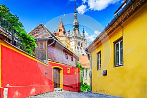 Sighisoara, Romania. photo