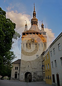 Sighisoara Romania stock images