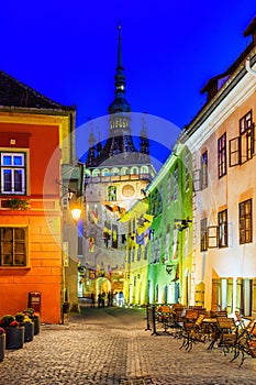 Sighisoara, Transylvania, Romania.