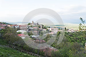 Sighnaghi, the old town in Kakheti region