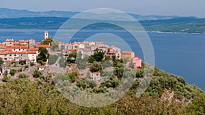Sight of Bleli in Cres island