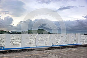 The sight of Legazpi city