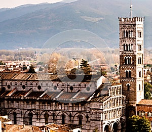 Sight of Lucca Cathedral